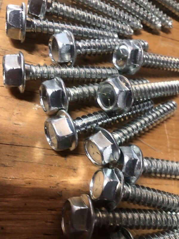 18 HEX HEAD STEEL LAG BOLTS SCREWS 5/16" X 2”  GRADE 5