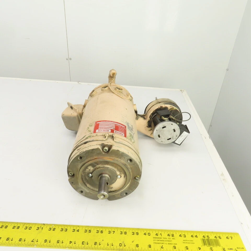 Motor de CC Porter Peerless 181-18-0057-0 eje de 7/8" DPM56ZS6 de Wiedematic 4560 Foto 4 de 4