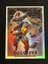 2024 Skybox Marvel Masterpieces '92 Platinum Colossus Rainbow Parallel #14