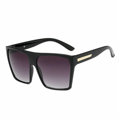 FAAN Lightweight Square Polarized Sunglasses - Big Frame UV400 Protection For Women & Men, Vintage Style With Case & Cloth