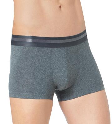 Sloggi S Simplicity Hipster Short Trunk Herren Unterwäsche Schwarz | Grau Baumwolle