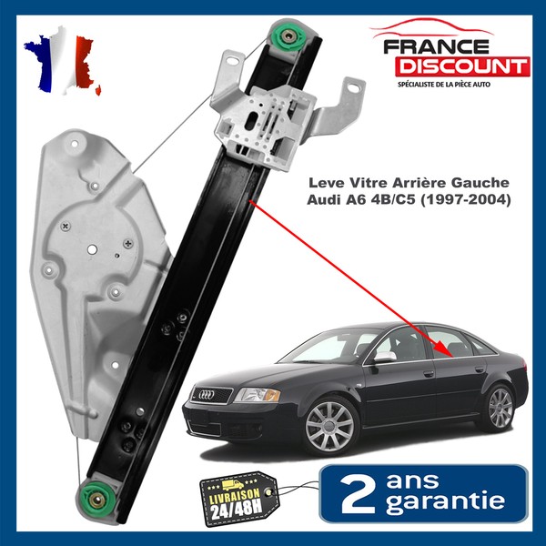Fensterheber Mechanismus Elektrisch Hintere Links FüR Audi A6 1997-2004-image