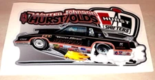 WARREN JOHNSON HURST Shifters Olds "WHEELIE" PRO STOCK NHRA Sticker Decal