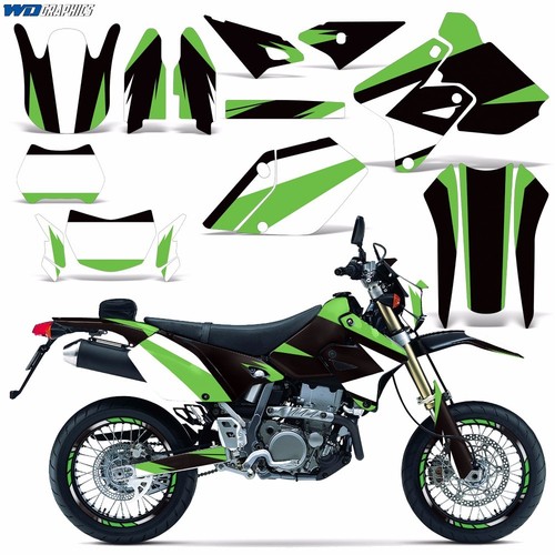 Decal Graphic Kit Suzuki DRZ400 DRZ 400 SM E Dirt Bike Sticker w