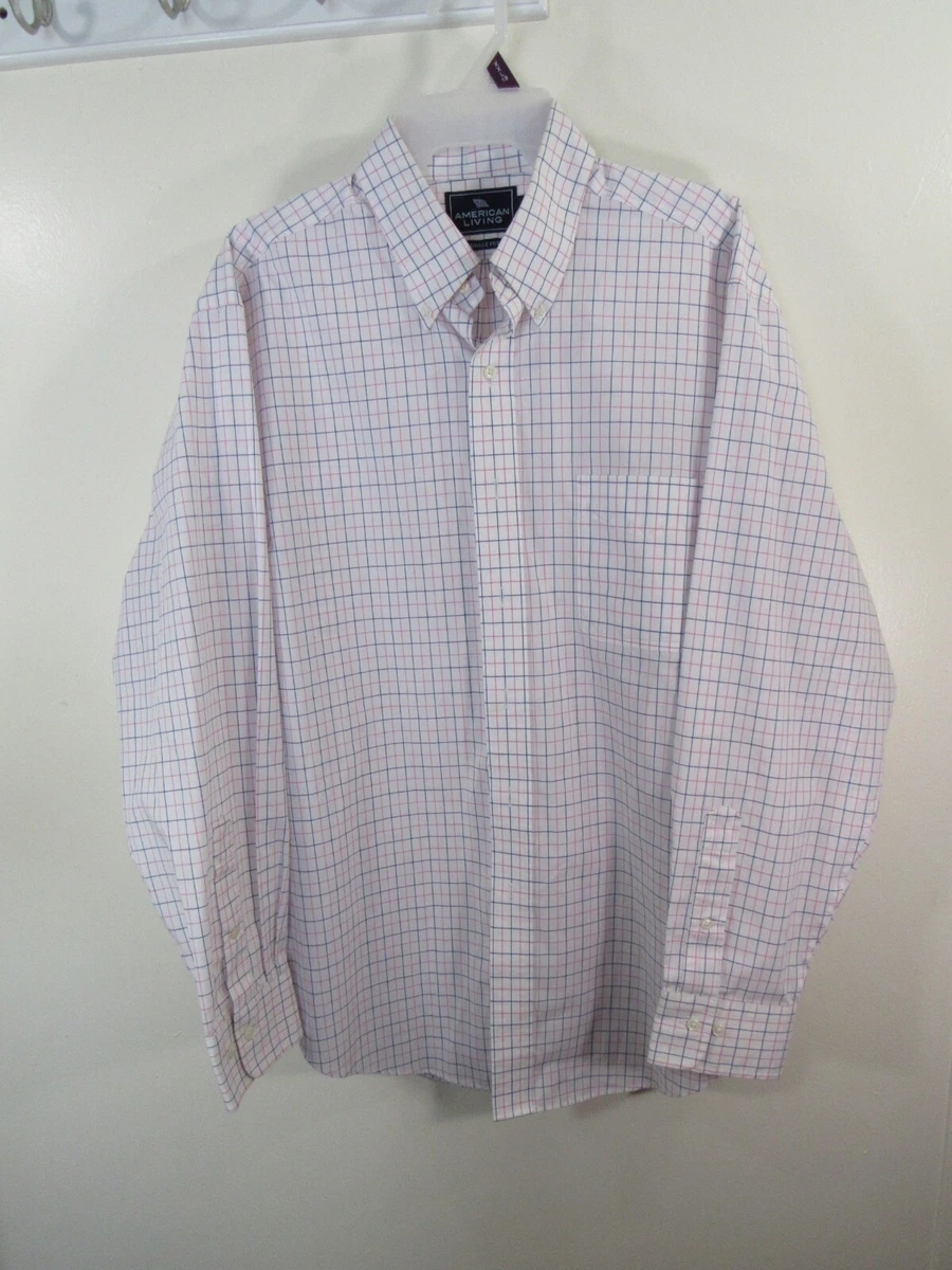 american living dress shirts American Living Dress Shirt 14.5" Wrinkle Free 32-33 Sleeve NWT!!!