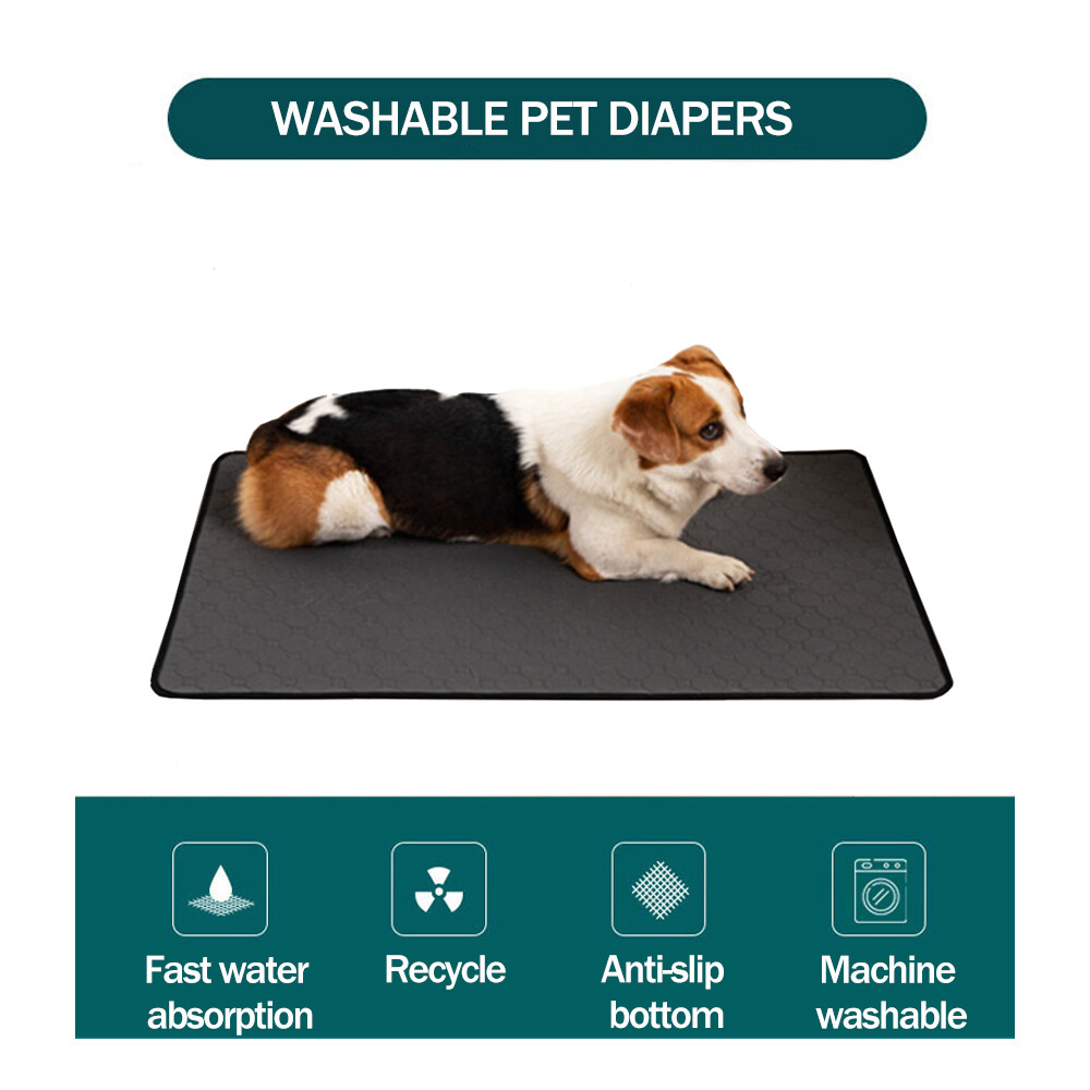 Washable Pet Training Pads Puppy Reusable Toilet Pee Wee Super