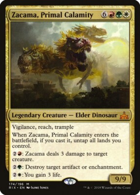 Zacama, Primal Calamity ~ Rivals of Ixalan [ NearMint ] [ Magic MTG ]