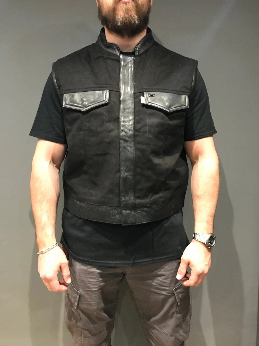 Denim Vest Hells Angels Support Gear Big Red Machine London