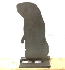 AR500 3/8” Steel Ground Hog Knock-over Target