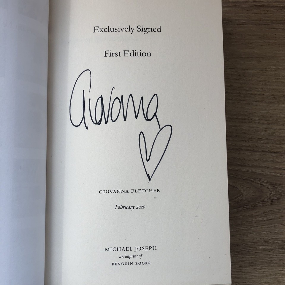 Letters On Motherhood By Giovanna Fletcher, First Edition Signed By
