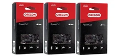 GENUINE OEM OREGON PART # 22LPX074G POWERCUT SAW CHAIN 3 PACK FOR 18" BAR