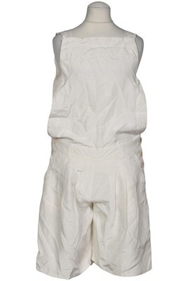 Max Mara Jumpsuit/Overall Damen Gr. W29 Seide Weiß #x3ddans