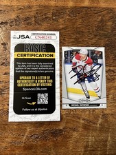 Mike Matheson IP Signed O Pee Chee Card JSA Coa Canadiens Autographed