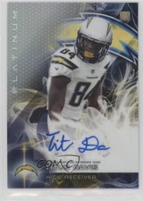 2015 Topps Platinum Auto Rookies Titus Davis #AR-TD Auto 1k5