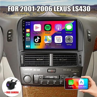 PLUG PLAY FOR 2001-2006 LEXUS LS430 APPLE CARPLAY GPS NAVI CAR STEREO RADIO