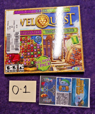 Jewel Quest 2-Pack The Sleepless Star & The Seventh Gate ( PC CD-ROM)