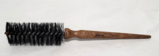 Vintage Goody #2 Round 1' Barrel Hair Styling Brush w/ Faux Wood Handle