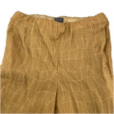 Lafayette 148 New York Tapered Geometic Dress Pants Size 16 Career Casual Lined