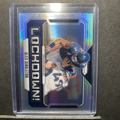 2024 Panini Prizm - Lockdown! Alex Singleton #5 Silver Prizm