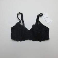 Triumph Amourette 300 WHP Black Lace Bra Size UK 40D EU 90 D Women's Underwear