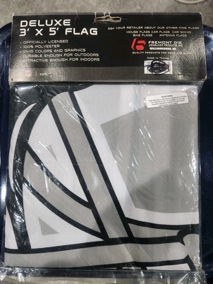 Dallas Cowboys 3x5' Deluxe Flag New In Package Officially Licensed Fremont Die - Image 2 of 4