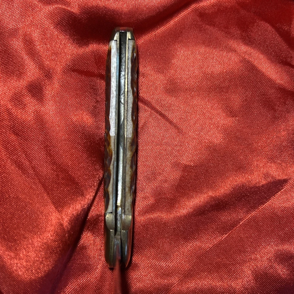 Vintage Parker Frost Japan Knife 3-7/8" Closed Jigged Bone Stallion MINT - Image 3 of 4