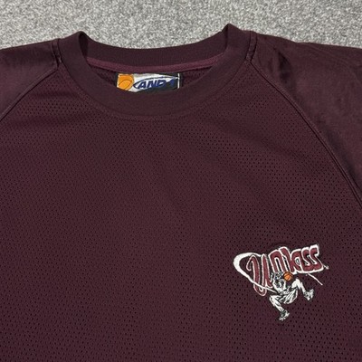 Vintage UMass Minutemen Shirt Men XL AND 1 Basketball NCAA Amherst Massachusetts