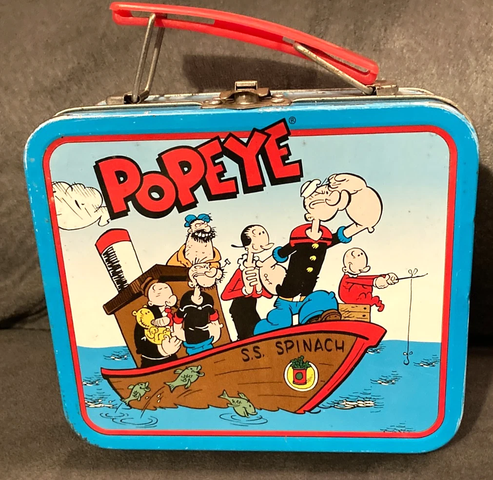 Popeye Lunch Box In Collectible Metal Lunchboxes (1980-1999) for