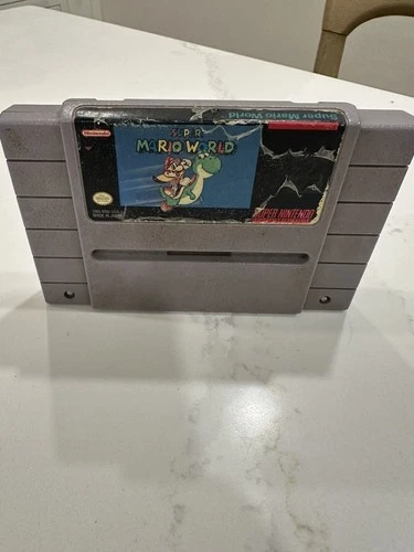 Super Mario World SNES Super Nintendo Tested