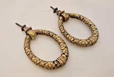 Art nouveau - Paire d'anneaux …