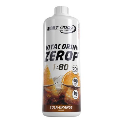 Best Body Nutrition Low Carb Vital Mineral Drink 1L Cola Orange