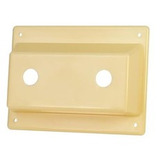 Beige Stand Off Faucet RecPro Faucet Bezel Kit for RV Shower Panel