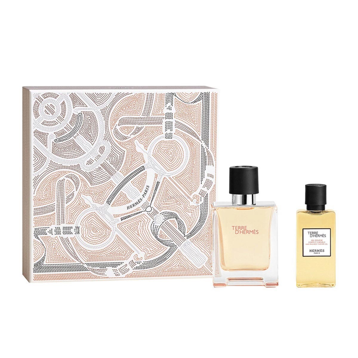 Hermès Hermes Terre Dhermes Eau De Toilette Pour Homme 50ml Spray Gel De Baño 40 - Immagine 4