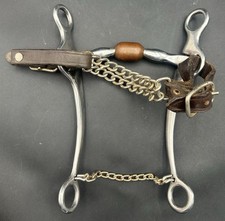 Stainless Steel Western Reining Horse Bit with Copper Roller Billy Allen