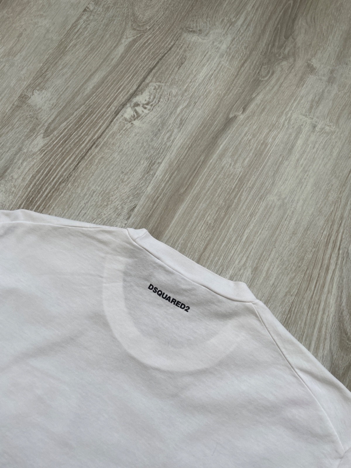 Dsquared2 White Multi Patch Embroidered Logo T-Sh… - image 7