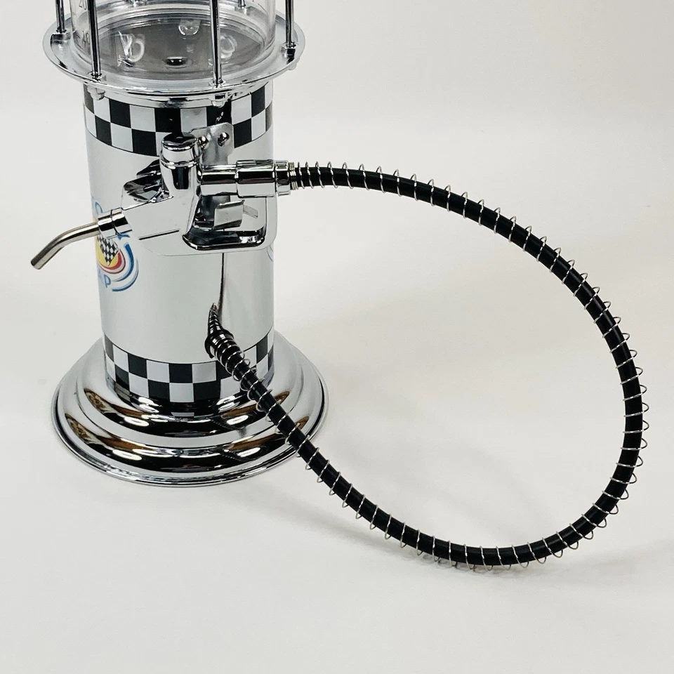 NASCAR ВИДИМЫЙ ГАЗОВЫЙ НАСОС 18 ДЮЙМОВ ЧЕЛОВЕК ПЕЩЕРА WISKEY НАСОС GODINGER ПОБЕДА КРУГ ЧИСТЫЙ - Изображение 4 из 4