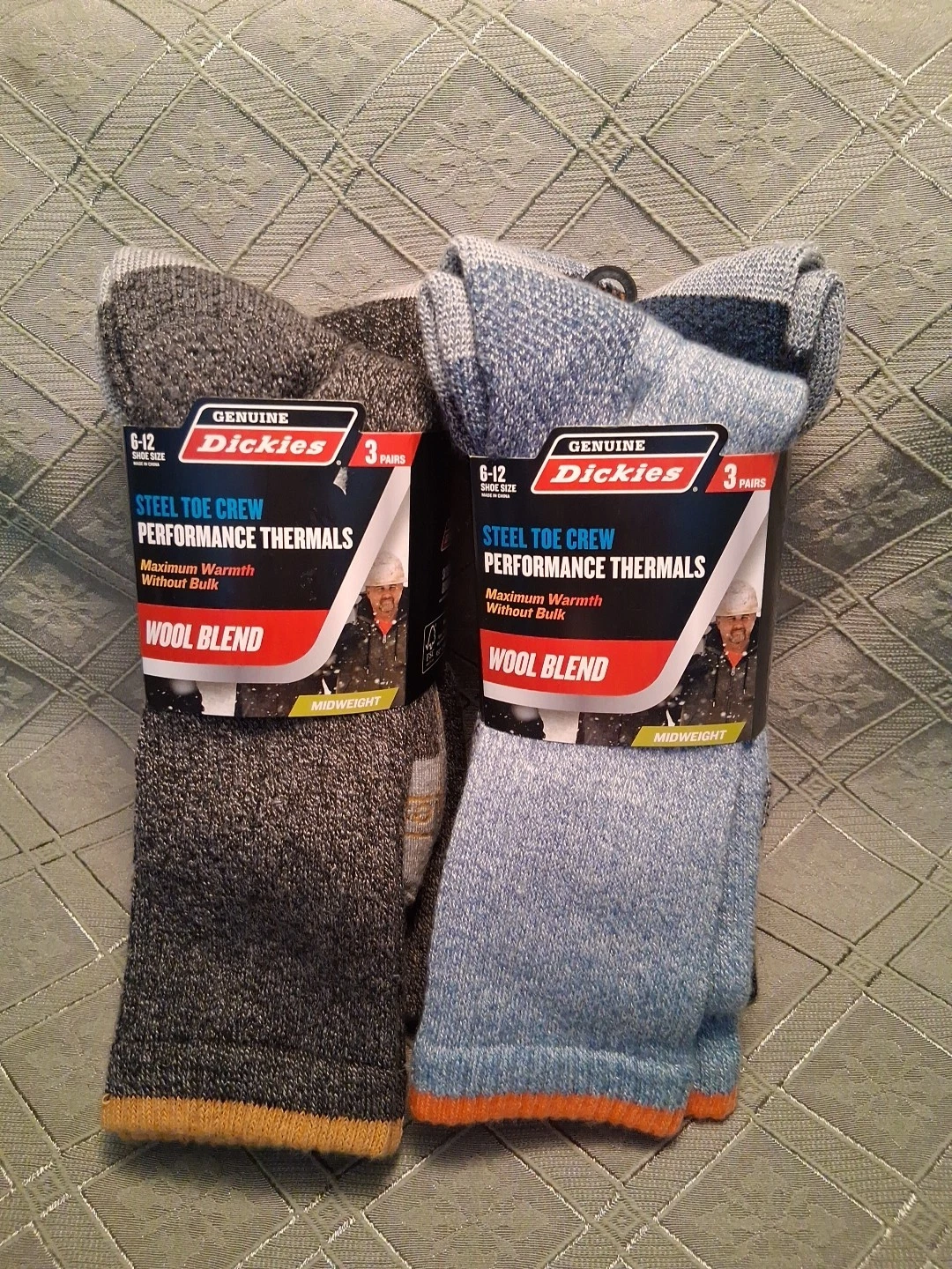 NWT-6 Pair-Dickies Steel Toe Crew Performance Wool Blend Thermal Socks-Size 6-12
Opens in a new wind