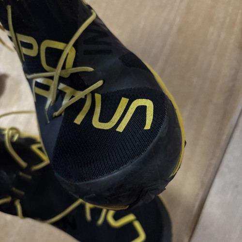 La Sportiva VK Black Yellow Trail Mountain Hiking Running Shoes Mens Size 10.5 - Picture 12 of 24