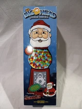 SANTA BIG HEAD MUSICAL DIE CAST GUMBALL MACHINE BY BRAND NEW PRODUCTS