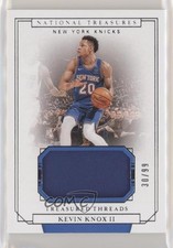 2019 Panini National Treasures Treasured Threads 30/99 Kevin Knox II #TH-KNX fm0
