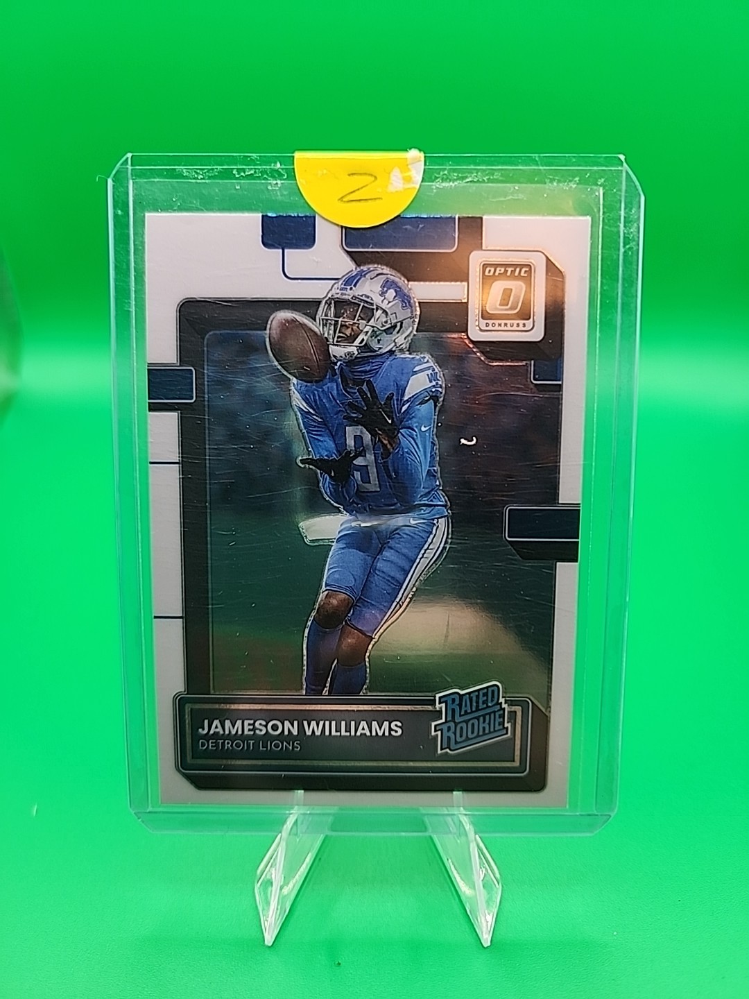 2022 Panini Donruss Optic - Rated Rookie Jameson Williams #208 (RC)