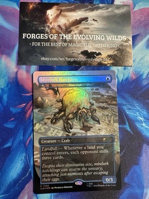 Mirelurk Hatchling Ruin Crab Foil Fallout: RAD Secret Lair 7095
