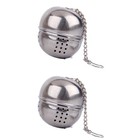  10 stücke Edelstahl Gewürzkugel Kräuter Infuser Tee Infuser Lose Blatt