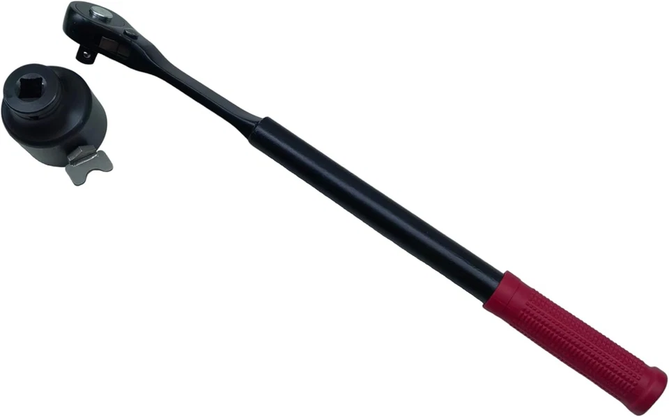 Adjustable Ratcheting Hydrant Wrench for 7/8" to 1-3/4" Pentagon Nuts and 3/4" t - Image 2 of 4