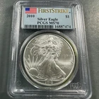 2010 SILVER Eagle, PCGS MS70 (89675)