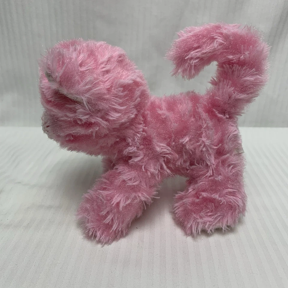 Milly The Pinkest Kitten Plush Aurora World White Striped Stuffed Animal - Image 2 of 4