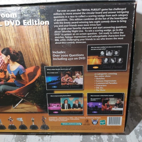 SNL Trivial Pursuit Saturday Night Live Edition DVD gioco da tavolo completo - Foto 9 di 9
