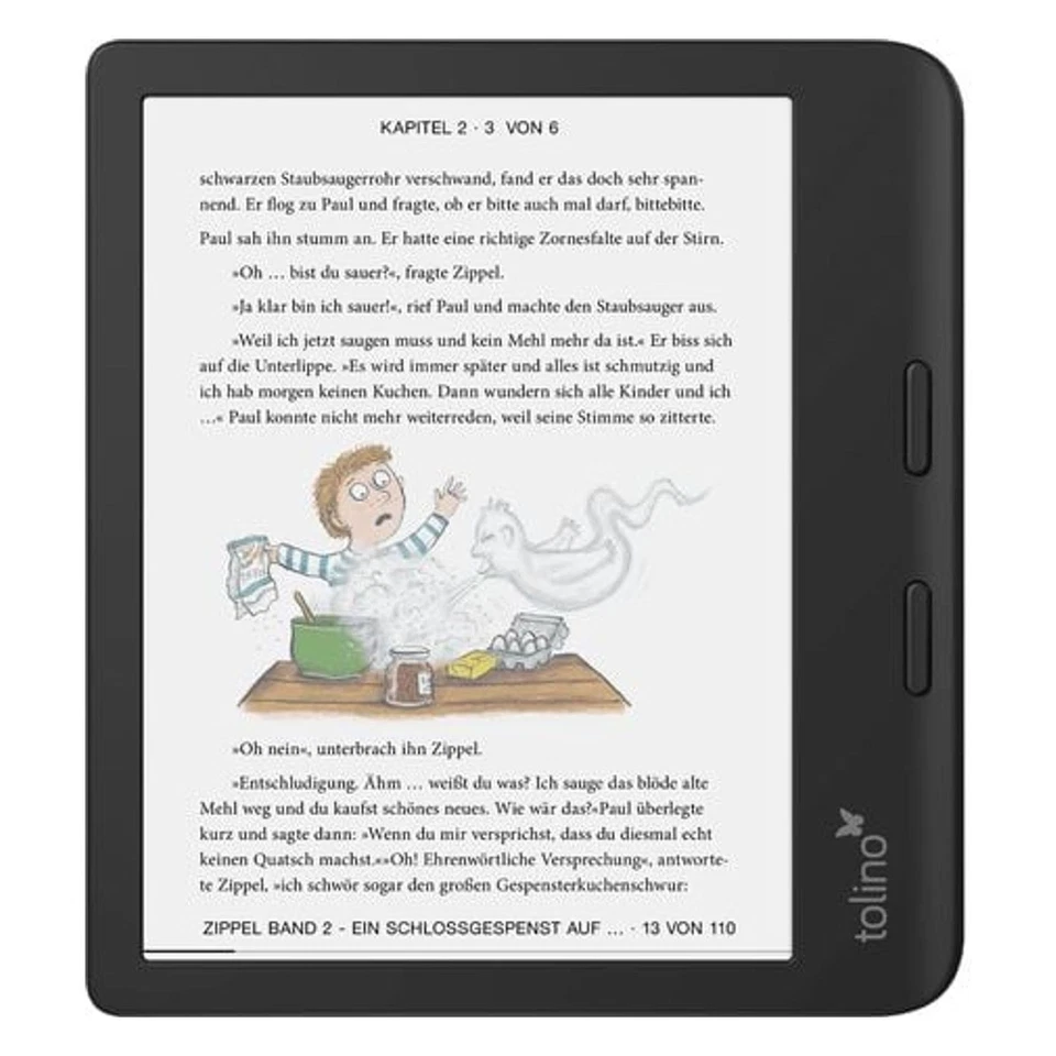 Tolino Vision Color 32GB eBook-Reader Touchscreen WLAN Schwarz - Bild 4 von 4