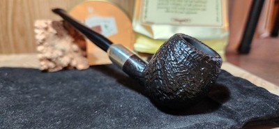 Unsmoked Savinelli Punto Oro 2007 Silver Mounted Apple New Old Stock 1 of 2