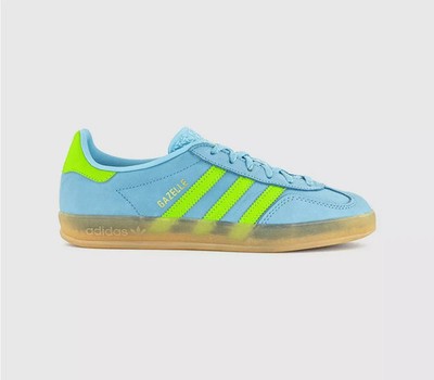 Adidas Originals Gazelle Damen-Turnschuhe Indoor Clear Sky JI1372 UVP 159,99 £